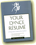 Picture of the printed version of Your Dance Resume -- click to buy a copy