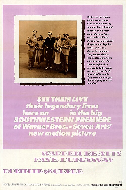 Bonnie and Clyde poster
