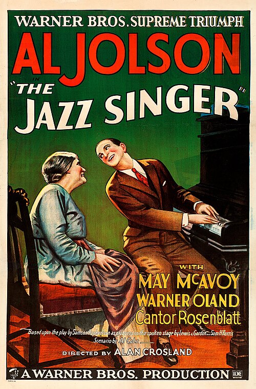 The Jazz Singer poster